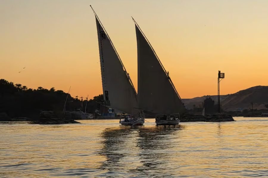 아스완 나일강 선셋 펠루카 투어